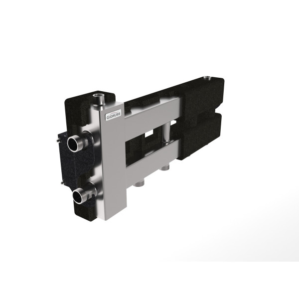 Коллектор балансировочный Gidruss BMSS-60-3D.EPP (до 60 кВт, вх. G 1", 2+1 контура G 1", 4D-кронштейны K.UMS, EPP-термоизоляция, нерж ст.) Коллектор балансировочный Gidruss BMSS-60-3D.EPP (до 60 кВт, вх. G 1", 2+1 контура G 1", 4D-кронштейны K.UMS, EPP-термоизоляция, нерж ст.)