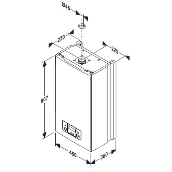 Котел газовый Protherm Пантера 30 KTV