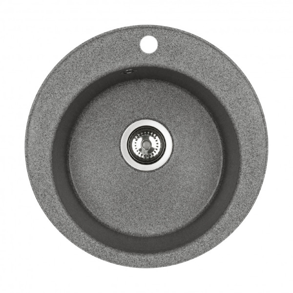 Мойка для кухни врезная Aquaton Шелли 500x500x213 серый (1.A734.7.32S.S23.0)