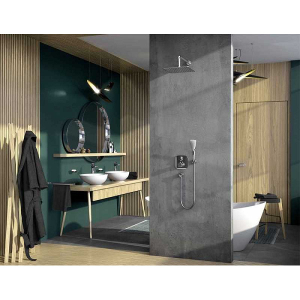 Верхний душ Kludi A-QA 300*300*54 хром (6453005-00) Верхний душ Kludi A-QA 300*300*54 хром (6453005-00)