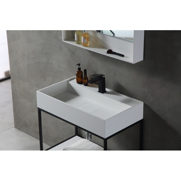 Раковина напольная Stein (белый матовый) Раковина напольная Stein (белый матовый)