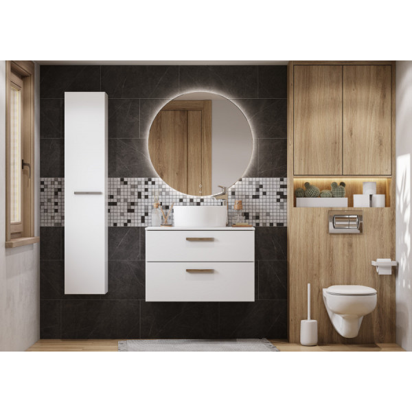 Зеркало Roca Luna 800x20x800 серебристый (Z.RU93.0.755.8)