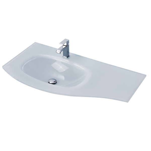 Раковина встраиваемая Cezares левосторонняя Extra Bianco 104x53 (82409) Раковина встраиваемая Cezares левосторонняя Extra Bianco 104x53 (82409)