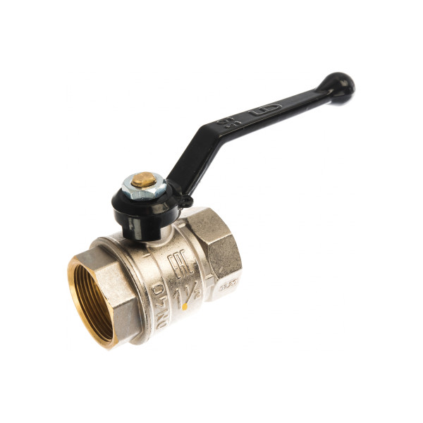 Кран 1 1/4" ВВ шаровый "LD Pride" (чёрная ручка) (LD 47.301.32) Кран 1 1/4" ВВ шаровый "LD Pride" (чёрная ручка) (LD 47.301.32)