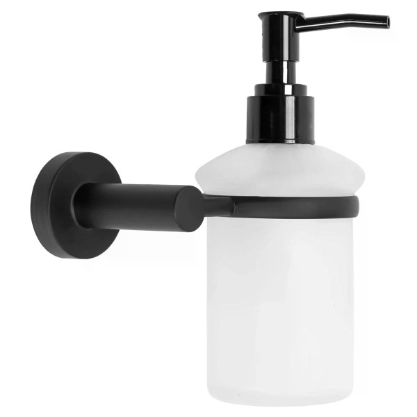 Дозатор жидкого мыла Rea 322212 Black mat черный матовый (REA-77041) Дозатор жидкого мыла Rea 322212 Black mat черный матовый (REA-77041)