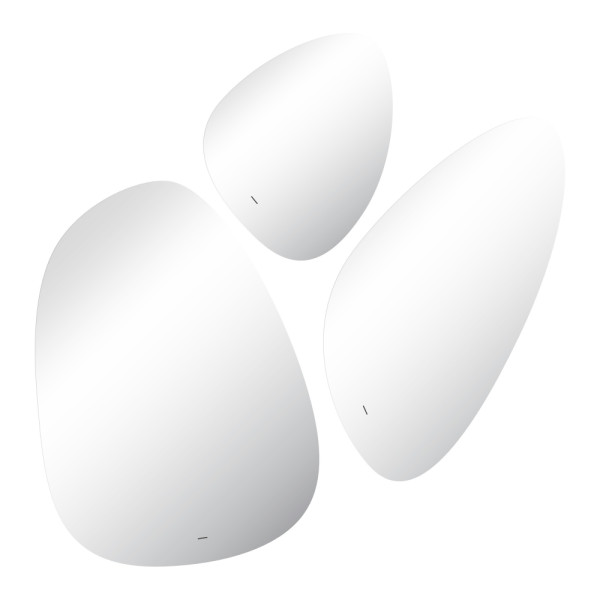 Зеркало Abber Teil 109,8x110,5 с подсветкой, бесконтактный выключатель, диммер (AG6503S)