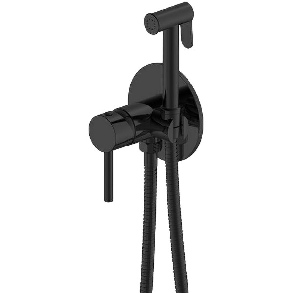 Смеситель для биде Ravak с гигиеническим душем BM 050.20 черный (X070072) Смеситель для биде Ravak с гигиеническим душем BM 050.20 черный (X070072)