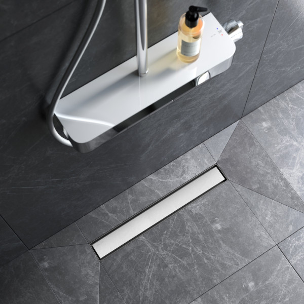 Душевой лоток AM.PM MasterFlow линейный универс затвор Tile 50 см сталь мат (W01SC-U11-050-04SB)