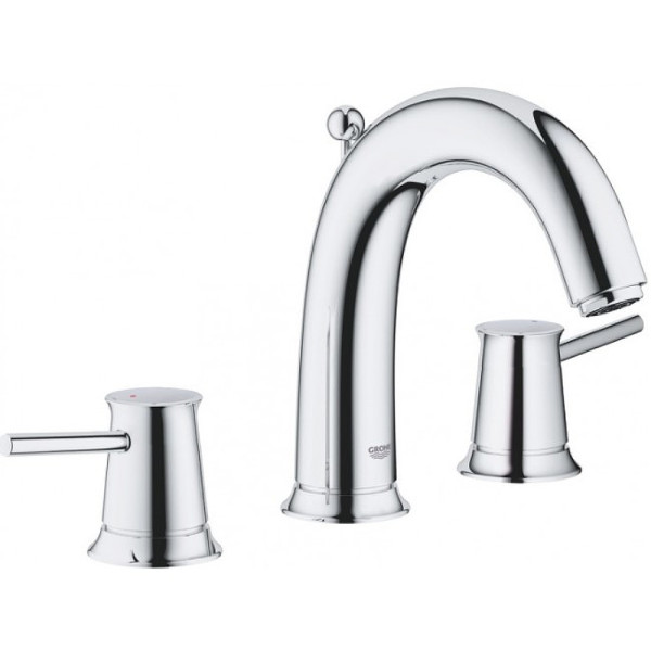 Смеситель для раковины Grohe BauClassic внешняя и внутренняя части хром (20470000)