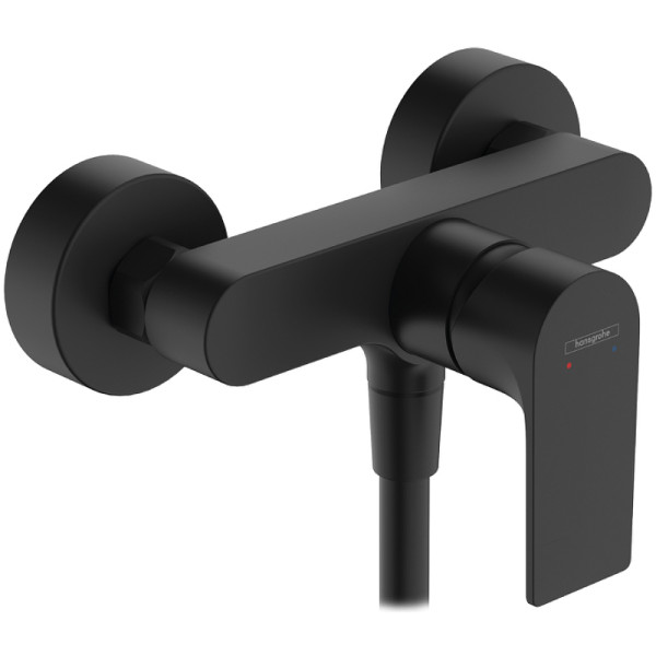 Смеситель для душа Hansgrohe Rebris E черный (72650670) Смеситель для душа Hansgrohe Rebris E черный (72650670)