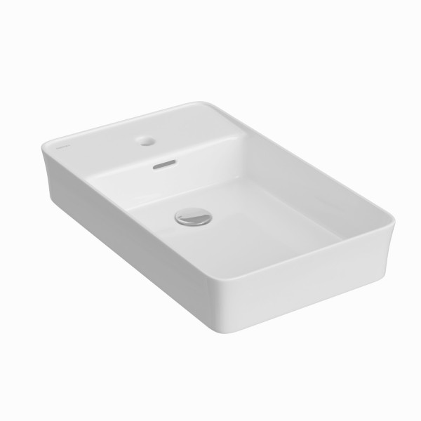 Раковина накладная Berges Ego SL 60x38 см белая (182013) Раковина накладная Berges Ego SL 60x38 см белая (182013)