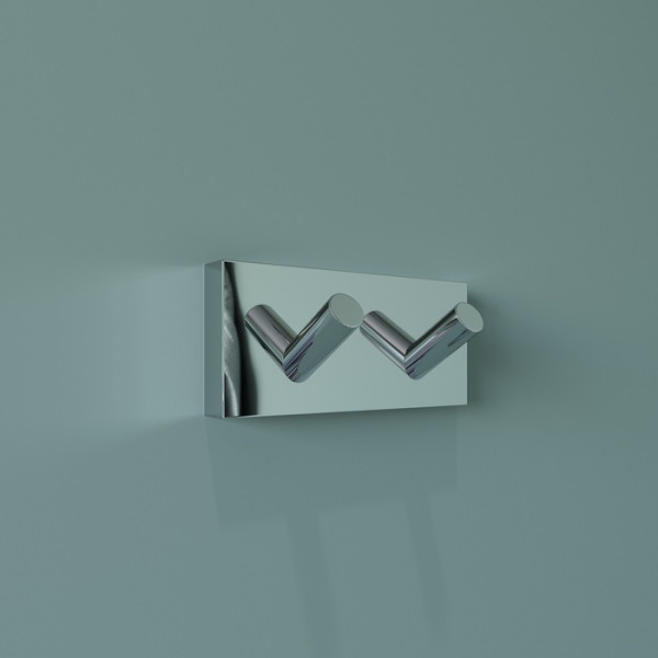 Крючок двойной Edifice Iddis хром глянец (EDISB20i41)