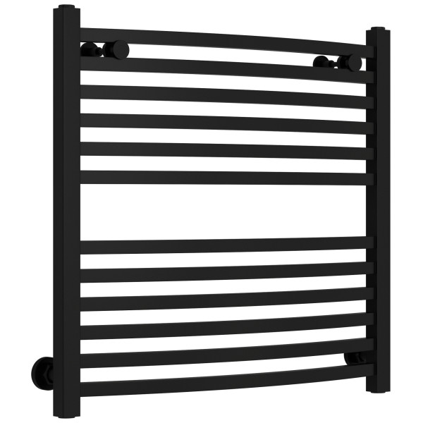 Полотенцесушитель водяной Сунержа Аркус 600x600 матовый черный (31-0251-6060) Полотенцесушитель водяной Сунержа Аркус 600x600 матовый черный (31-0251-6060)