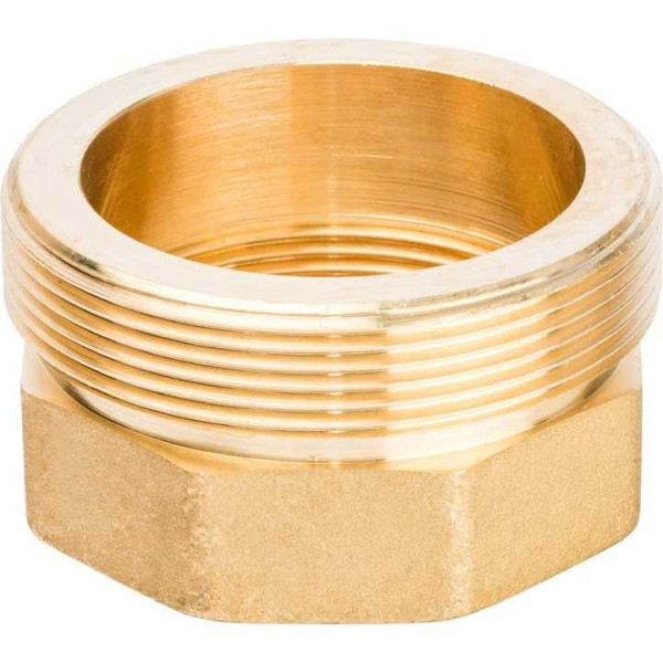 Сгон прямой (американка) 1 1/2" ВН Stout (латунь, плоское уплотнение) SFT-0044-000112 Сгон прямой (американка) 1 1/2" ВН Stout (латунь, плоское уплотнение) SFT-0044-000112
