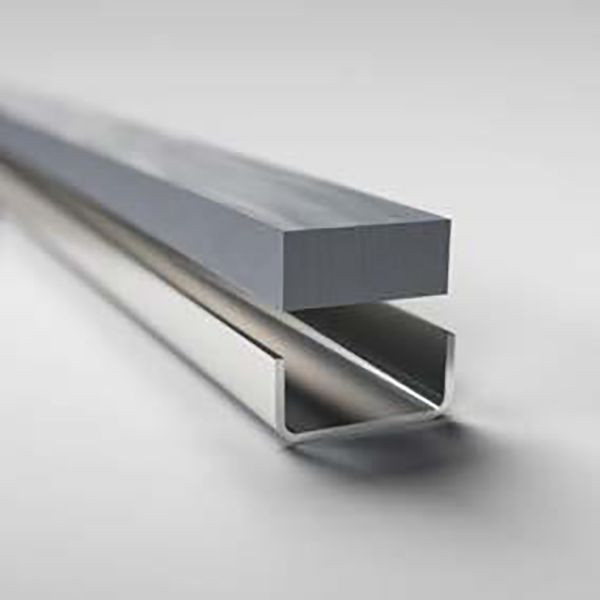 Лоток пластиковый MCH щелевой SLIM LINE решетка и рамка НЕРЖ 600х3,5мм, поворотный сифон D50