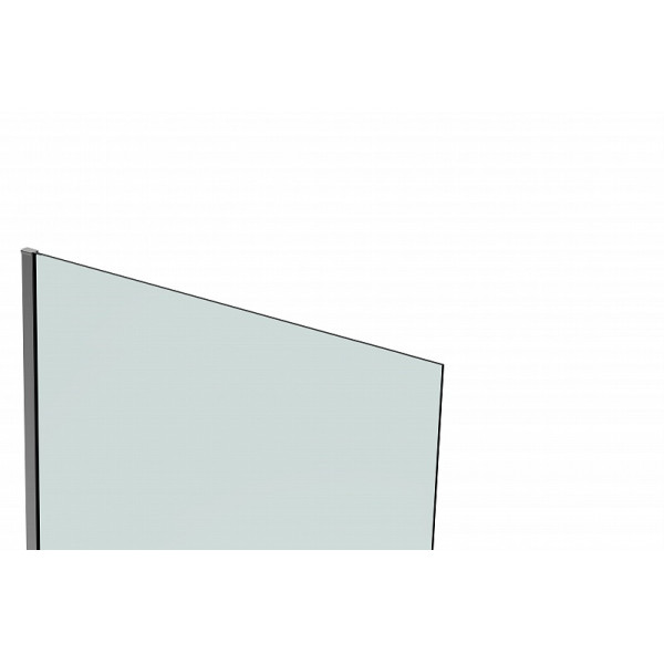 Стенка душевая BandHours Eklis 80 80х195 стекло прозрачное