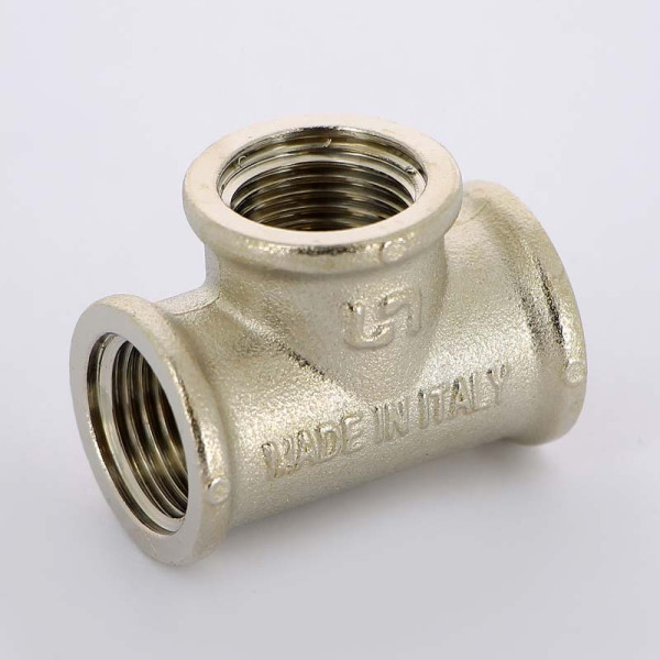 Тройник 1/2" Uni-Fitt (никель) 615N2220