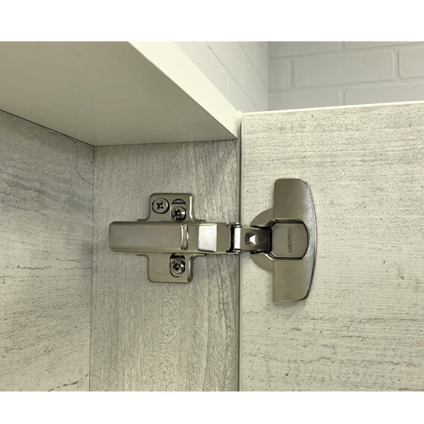 Пенал подвесной Comforty Никосия 700x800x135 белый (00-00001316)