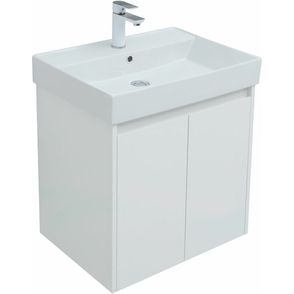 Тумба подвесная Aquanet Nova Lite 60 белый глянец (2 дверцы) (00298847) Тумба подвесная Aquanet Nova Lite 60 белый глянец (2 дверцы) (00298847)