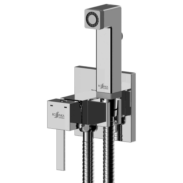 Смеситель встраиваемый Rossinka X25-53 с гигиеническим душем (X25-53)