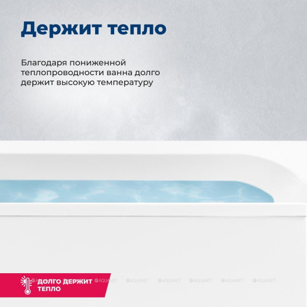 Ванна акриловая Aquanet Bright 175x70x60 белая (273791) Ванна акриловая Aquanet Bright 175x70x60 белая (273791)