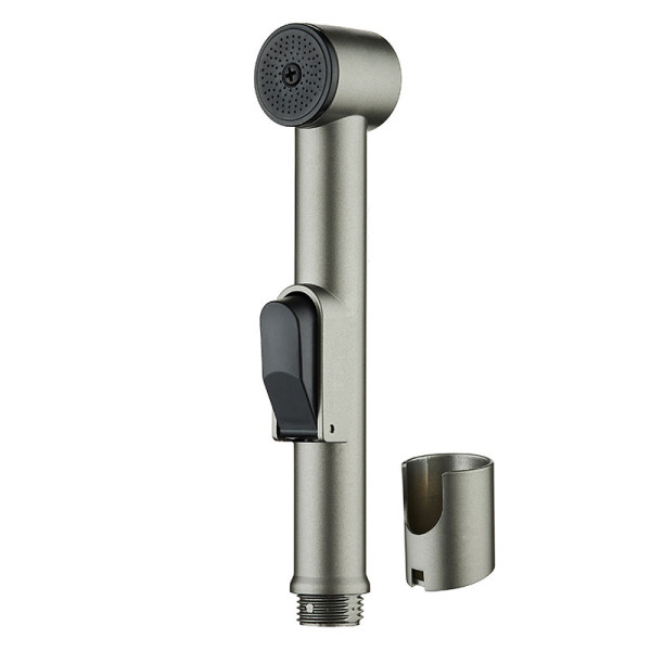 Лейка гигиеническая Melodia della vita Classica Plus оружейная сталь (MKP24004gn)