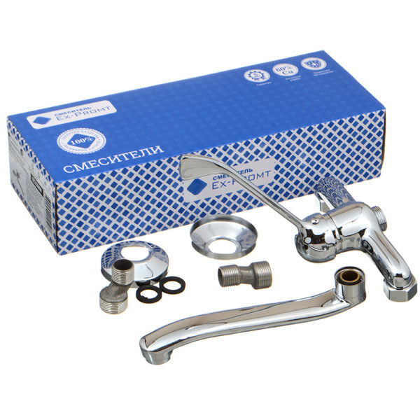 Смеситель для кухни Ex-promt Special хром (Ex133.3-10) Смеситель для кухни Ex-promt Special хром (Ex133.3-10)