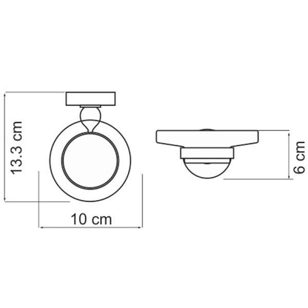 Мыльница WasserKRAFT Diemel (K-2229)