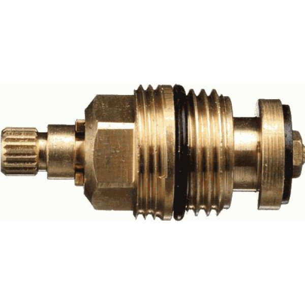 Кран-букса Melodia резина 1/2" 8x20 под крест (MKP06622WC) (мод. 015)