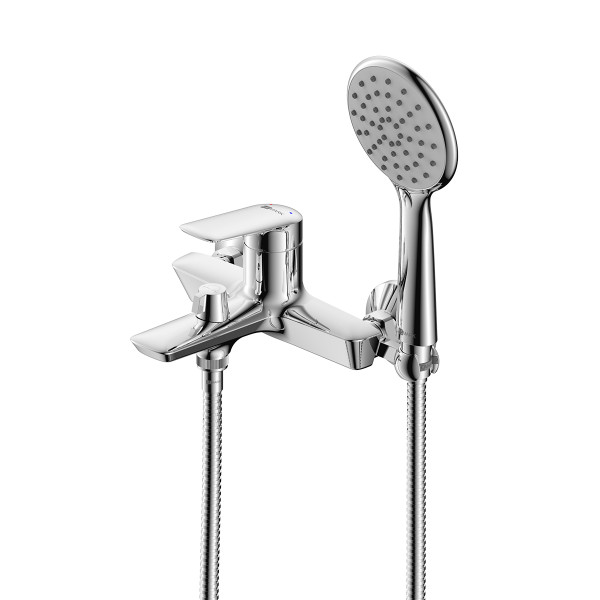 Смеситель для ванны и душа Lemark Verba хром (LM11414C)