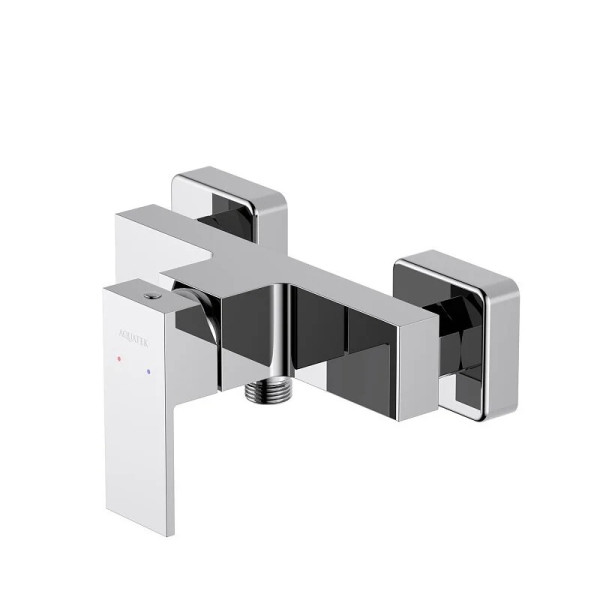 Смеситель для душа Aquatek Либра Set 2 в 1 с душевым гарнитуром (AQ1660CR+AQ2019CR) (AQ1632CR)