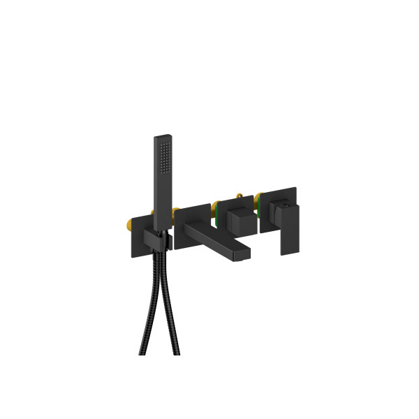 Смеситель для ваны и душа Aquatek Либра встраиваемый черный матовый (AQ1644MB) Смеситель для ваны и душа Aquatek Либра встраиваемый черный матовый (AQ1644MB)