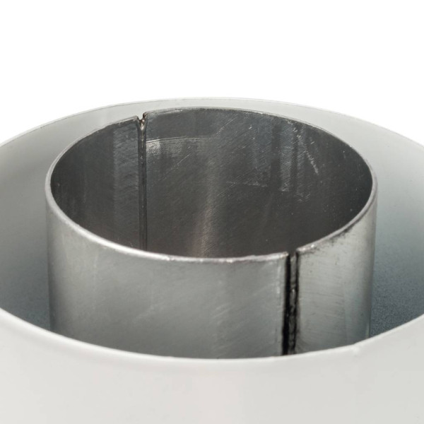 Элемент дымохода Stout DN60/100 адаптер для котла угловой 90° коаксиальный (совместимый с Vaillant, Protherm NEW)(с логотипом) (SCA-6010-230190)