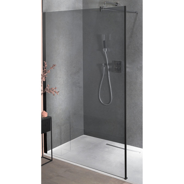 Душевое ограждение Jacob Delafon Contra 120x200 стекло прозрачное, профиль черный (E22W120-BLV) Душевое ограждение Jacob Delafon Contra 120x200 стекло прозрачное, профиль черный (E22W120-BLV)