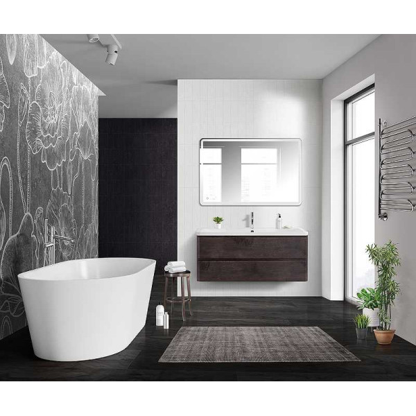 Тумба подвесная BelBagno Albano 120 Rovere Nature Grigio (ALBANO-1200-2C-SO-RNG)