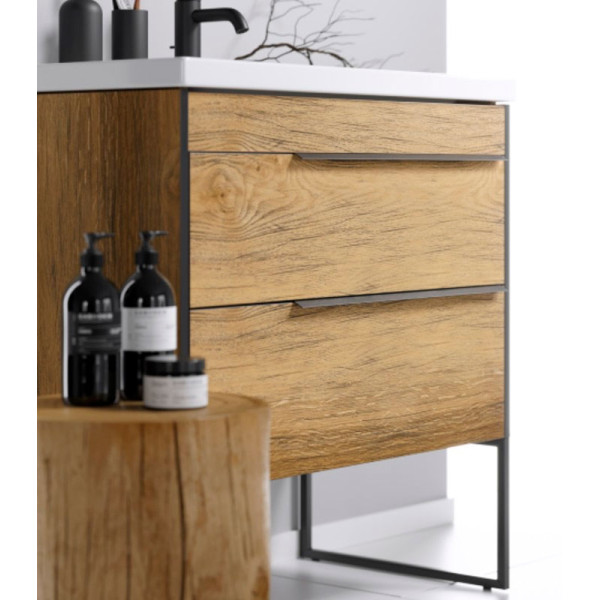 Тумба подвесная Aqwella Fargo 1000x465x600 дуб балтийский (FRG0110DB)