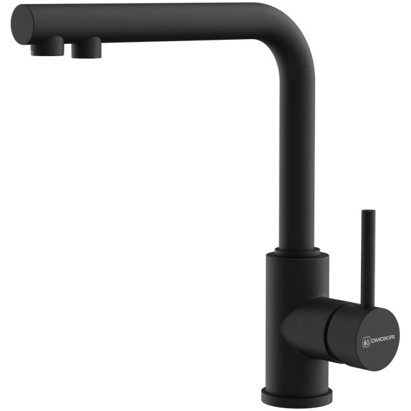 Смеситель для кухни Omoikiri Nakagawa 2 Plus-BL черный (4994414)