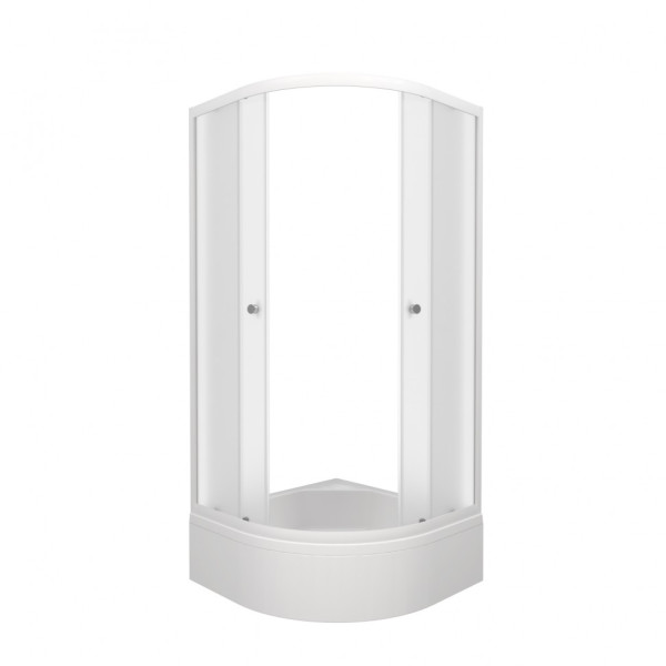 Душевое ограждение Triton Стандарт 90x90 стекло матовое, профиль белый (DK221_1) Душевое ограждение Triton Стандарт 90x90 стекло матовое, профиль белый (DK221_1)