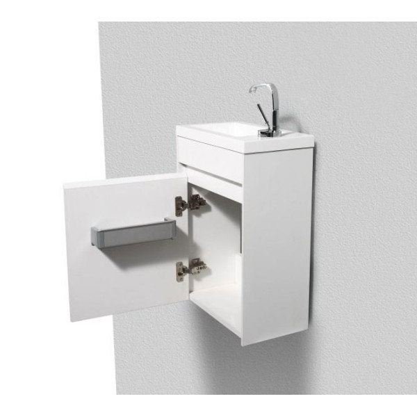 Тумба подвесная BelBagno Pietra Mini 40 см Bianco Lucido (Pietra Mini-400-1A-SO-BL-L) Тумба подвесная BelBagno Pietra Mini 40 см Bianco Lucido (Pietra Mini-400-1A-SO-BL-L)