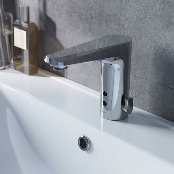 Смеситель для раковины Iddis Pulse хром, сенсорный (PULSBS3i86) Смеситель для раковины Iddis Pulse хром, сенсорный (PULSBS3i86)