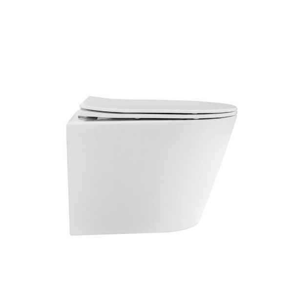 Унитаз подвесной Abber Bequem 355x490x360 белый матовый (AC1102TMW) Унитаз подвесной Abber Bequem 355x490x360 белый матовый (AC1102TMW)