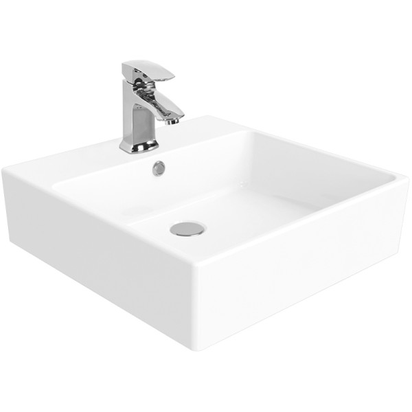 Раковина мебельная Creavit Next 50x50 белая (NX256-00CB00E-0000) Раковина мебельная Creavit Next 50x50 белая (NX256-00CB00E-0000)