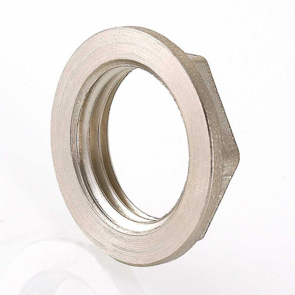 Контргайка 1 1/4" с ребордой Valtec (никель) (VTr.655.N.0007) Контргайка 1 1/4" с ребордой Valtec (никель) (VTr.655.N.0007)