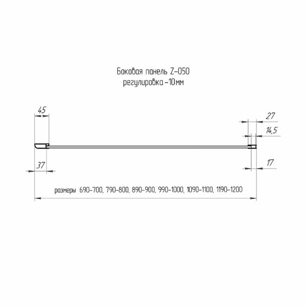 Душевое ограждение RGW Z-050-3-B 90x200 стекло прозрачное, профиль черный (352205309-24) Душевое ограждение RGW Z-050-3-B 90x200 стекло прозрачное, профиль черный (352205309-24)