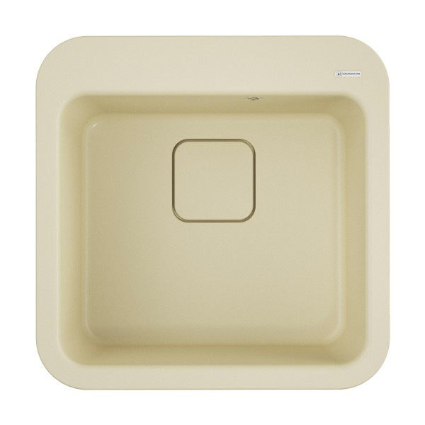 Мойка для кухни врезная Omoikiri Tasogare 51-BE 510х510 ваниль (4993736)