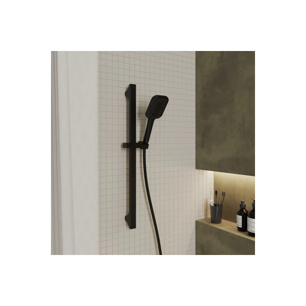 Душевая лейка Milardo Ideal Spa черная (ILS3FBSM18)