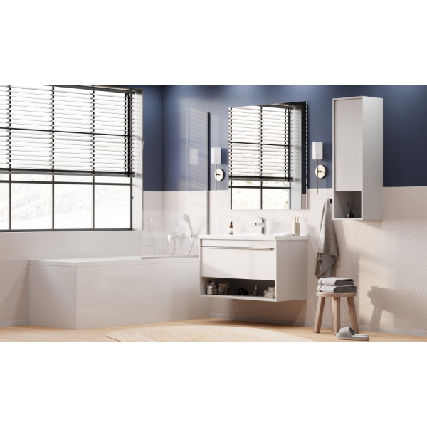 Зеркало Aquaton Альма 1000x22x1000 серебристый (1.A287.9.02A.301.0)