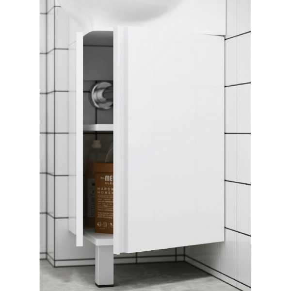 Тумба напольная Aqwella Porto 335x335x840 белый (POR0104WW)