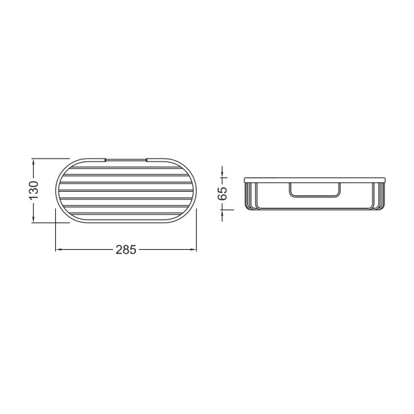 Полка для душа Aquatek хром (AQ4916CR)