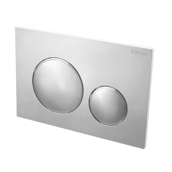 Клавиша смывная BelBagno хром (BB-17C-CRM)